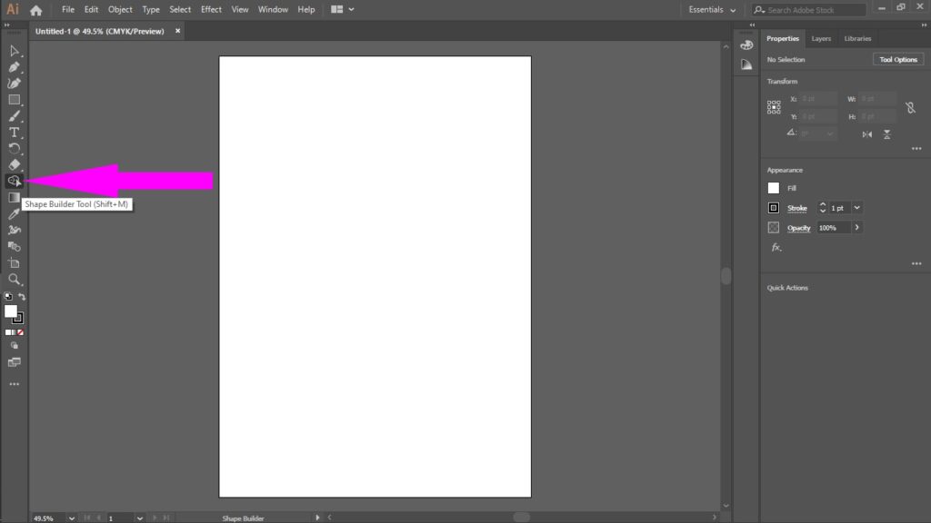 what is the shape builder tool in illustrator 